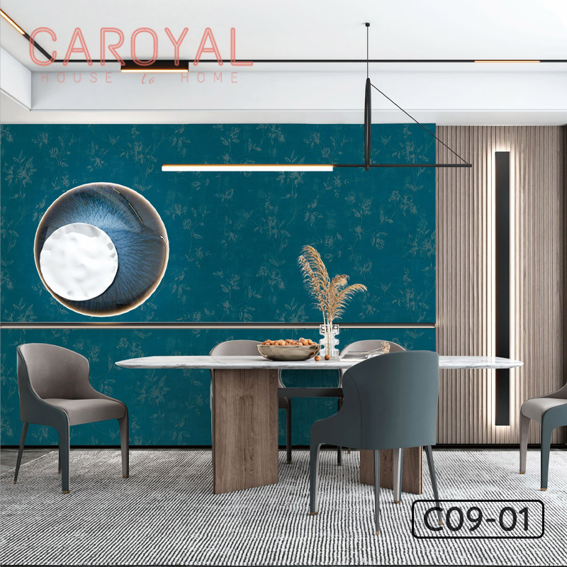 Vải Dán Tường Đêm Ở Iceland Caroyal C09-01 Vải Dán Tường Đêm Ở Iceland Caroyal C09-01