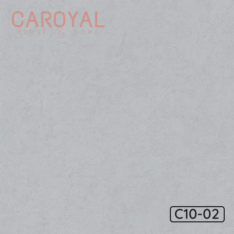 Vải Dán Tường Màu Xám Xanh Nhạt Caroyal C10-02 Vải Dán Tường Màu Xám Xanh Nhạt Caroyal C10-02