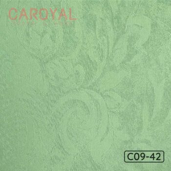 Vải Dán Tường Màu Xanh Ngọc Bích C09-42