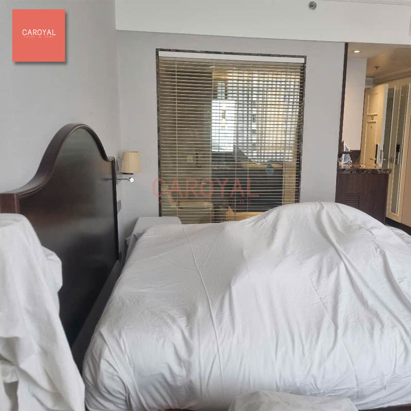 Dự án thi công vải dán tường CAROYAL cho khách sạn