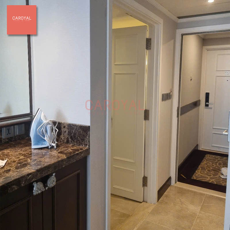Dự án thi công vải dán tường CAROYAL cho khách sạn
