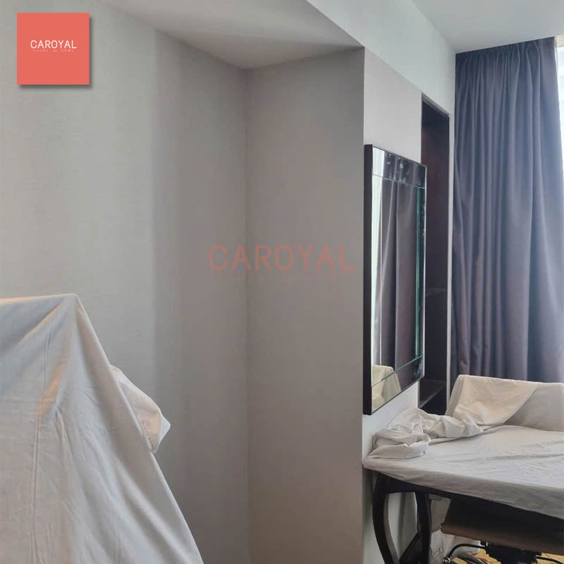 Dự án thi công vải dán tường CAROYAL cho khách sạn