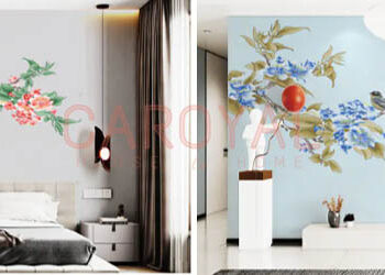 Tranh Dán Tường Hoa Hương Tứ Di CAROYAL E7-07