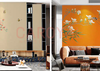 Mẫu Tranh Thêu Dán Tường Thất Nhã Lan Hương CAROYAL E7-10