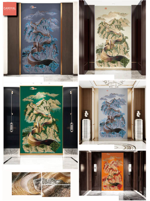 Tranh Vải Dán Tường Quân Lâm Thiên Hạ CAROYAL E7-08 Tranh Vải Dán Tường Quân Lâm Thiên Hạ CAROYAL E7-08