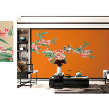 Tranh Dán Tường Hoa Hương Tứ Di CAROYAL E7-07