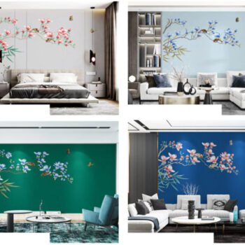 Tranh Dán Tường Thất Nhã Lan Hương CAROYAL E7-10