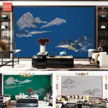 Tranh dán tường thuận phong thuận thuỷ CAROYAL E7-14