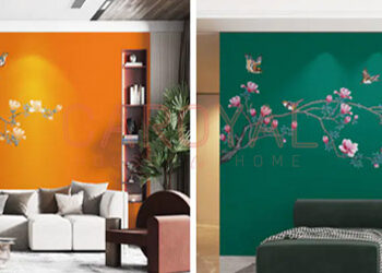 Tranh Dán Tường Ngũ Phúc Đồng Nguyên CAROYAL E7-15 Tranh Dán Tường Ngũ Phúc Đồng Nguyên CAROYAL E7-15