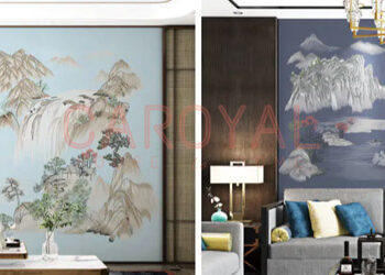 Tranh Dán Tường Sơn Hà Tráng Lệ CAROYAL E7-05