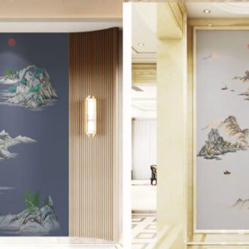 Tranh Vải Dán Tường Thuỷ Thiên Nhất Sắc CAROYAL E7-13 Tranh Vải Dán Tường Thuỷ Thiên Nhất Sắc CAROYAL E7-13