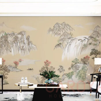 Tranh Dán Tường Sơn Hà Tráng Lệ CAROYAL E7-05