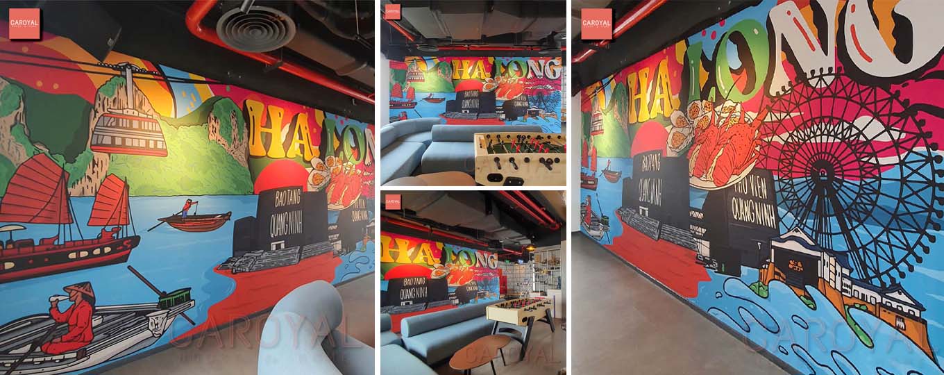 Vật liệu dán tường CAROYAL Banner