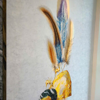 Thi công tranh dán tường vải CAROYAL mẫu E7-31