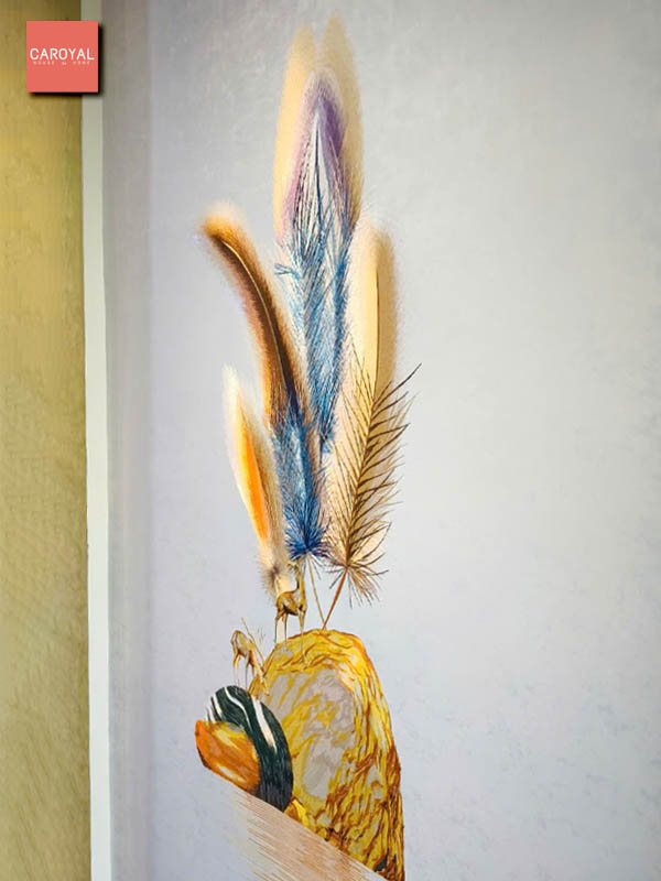 Thi công tranh dán tường vải CAROYAL mẫu E7-31