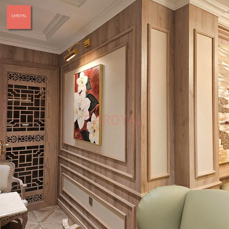 Dự án vải dán tường CAROYAL phòng chờ VIP nhà ga T3 Tân Sơn Nhất