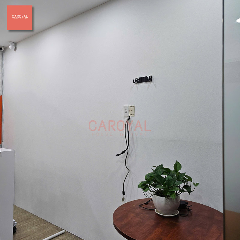 Dự án thi công vải dán tường CAROYAL cho văn phòng công ty quận Bình Thạnh