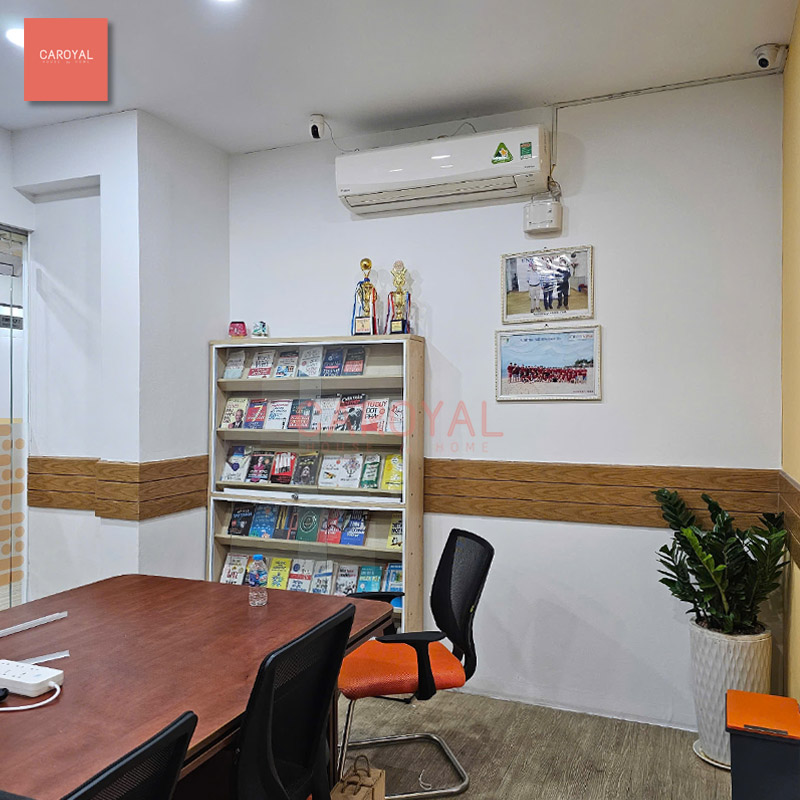 Dự án thi công vải dán tường CAROYAL cho văn phòng công ty quận Bình Thạnh
