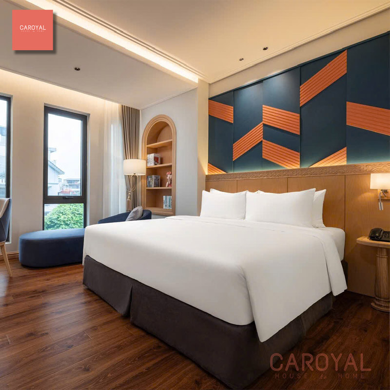 Dự án vải dán tường cho khách sạn 3 sao