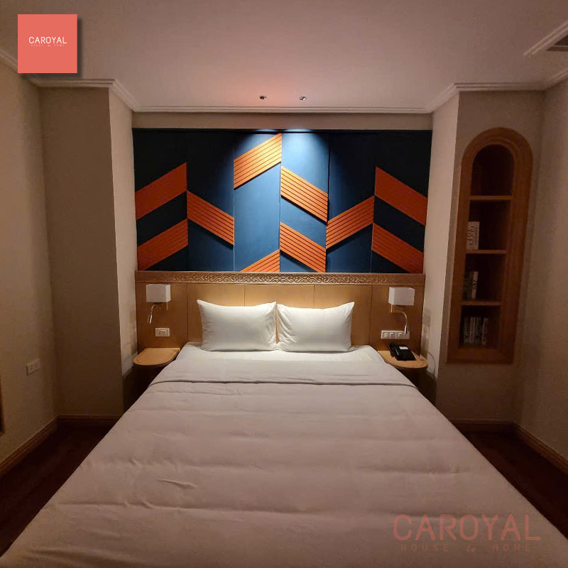 Dự án vải dán tường cho khách sạn 3 sao