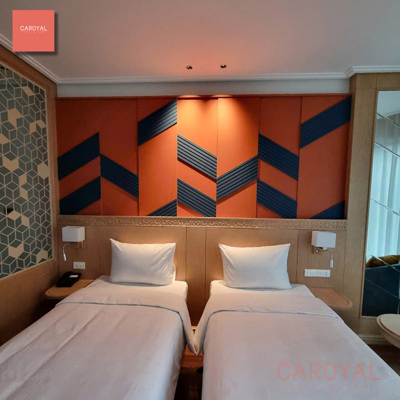 Dự án vải dán tường cho khách sạn 3 sao