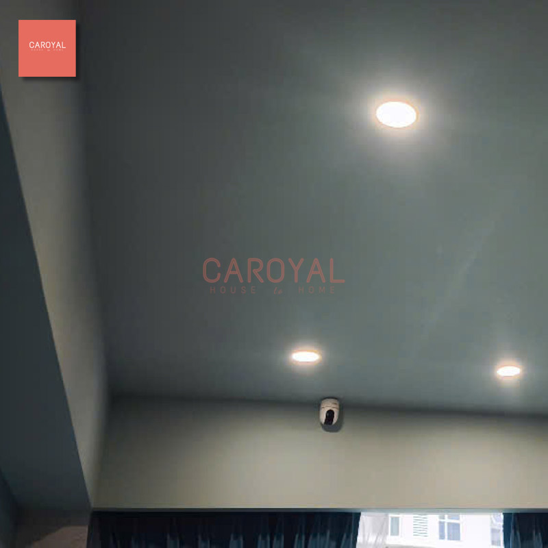 Dự Án Vải Dán Trần + Tường Cho Căn Hộ Chung Cư - CAROYAL Việt Nam