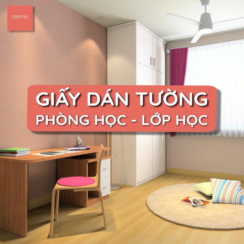 Giấy dán tường trang trí cho phòng học, lớp học tạo cảm hứng và động lực học tập