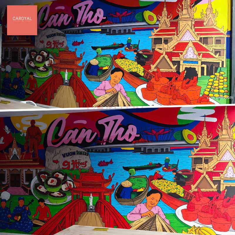 Dự án vải dán tường CAROYAL cho chuỗi hệ thống khách sạn