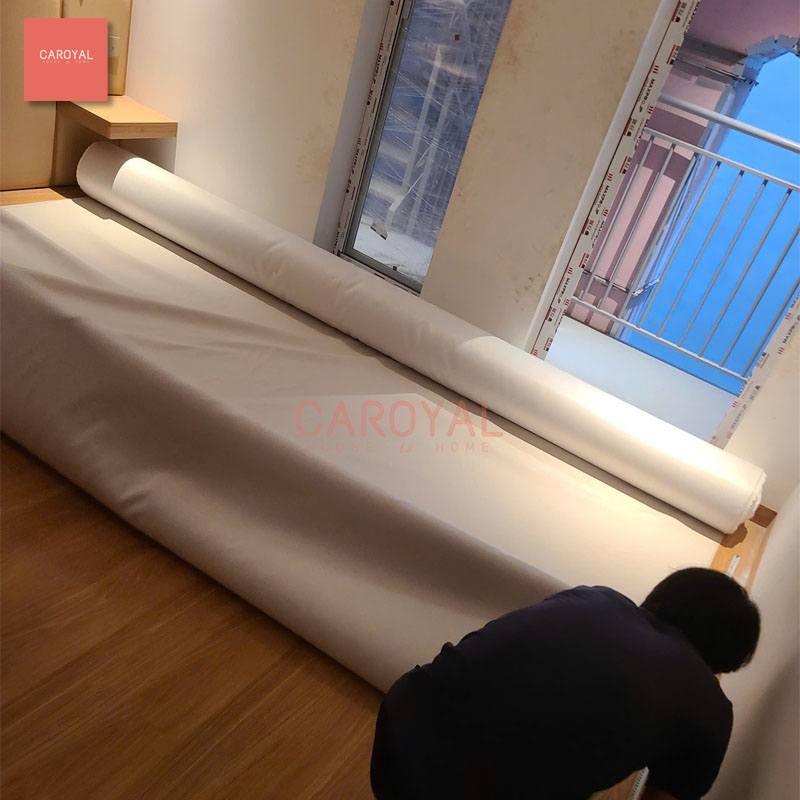 Dự án phân phối, thi công vải dán tường cho khách sạn 3 sao quận Bình Thạnh, TPHCM