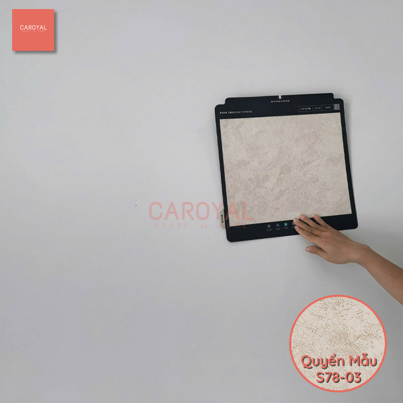 Vải dán tường vách đầu giường cho căn hộ chung cư quận 6