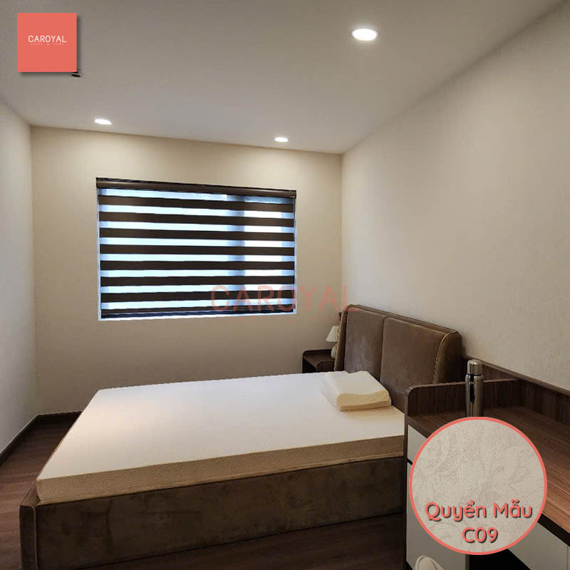 Vải dán tường chung cư Biên Hoà C09