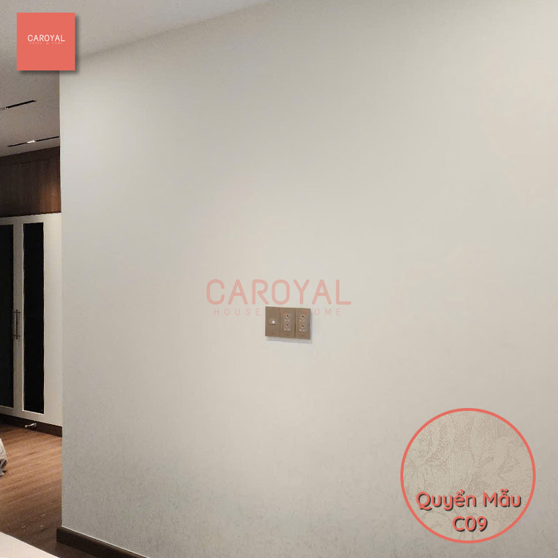 Vải dán tường chung cư Biên Hoà C09