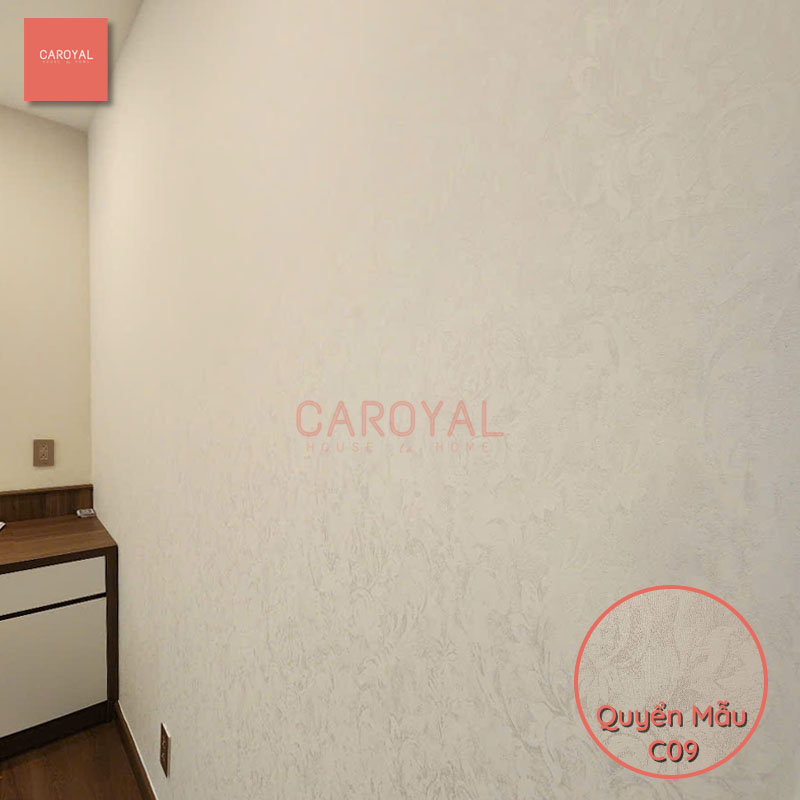Vải dán tường chung cư Biên Hoà C09
