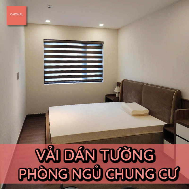 Vải dán tương hoạ tiết hoa văn C09 CAROYAL