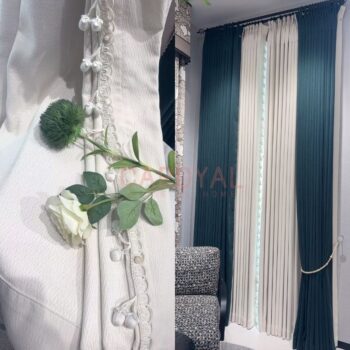 Mẫu Rèm Vải K77-9