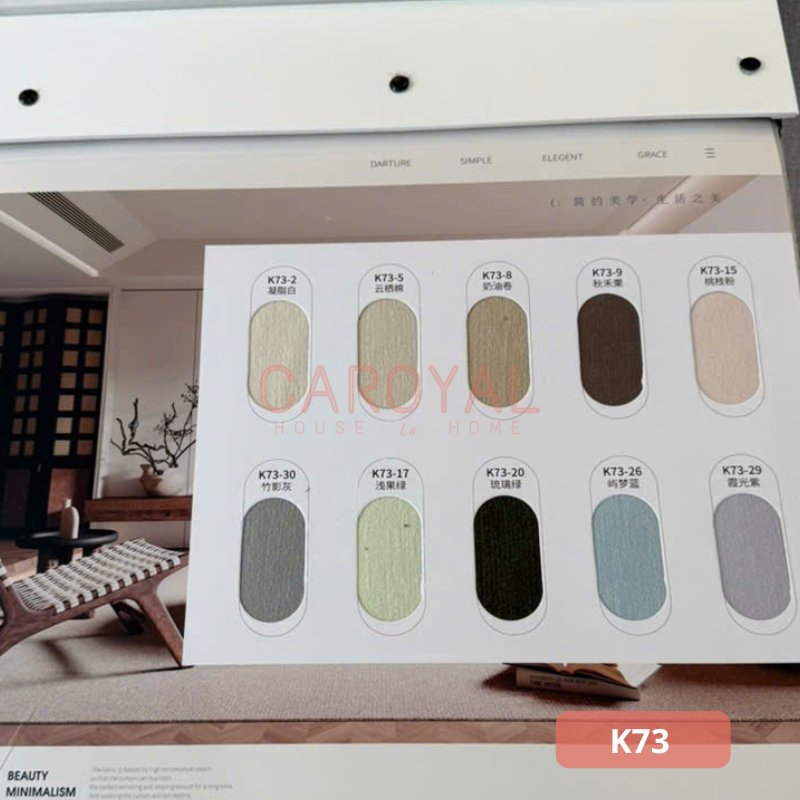 Mẫu Rèm Vải K73 Mẫu Rèm Vải K73