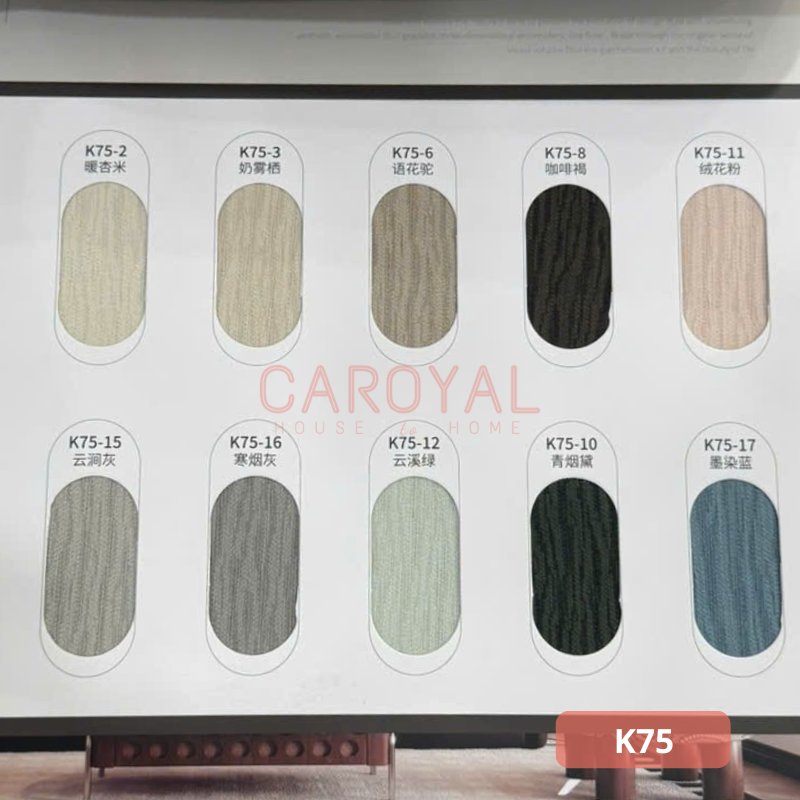 Mẫu Rèm Vải K75 Mẫu Rèm Vải K75