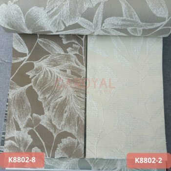 Mẫu Rèm Vải K8802-2 và K8802-8