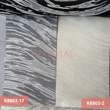 Mẫu Rèm Vải K8803-17 và K8803-2