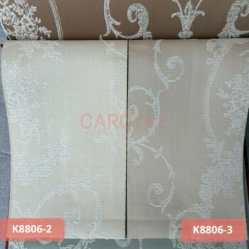 Mẫu Rèm Vải K8806-2 và K8806-3