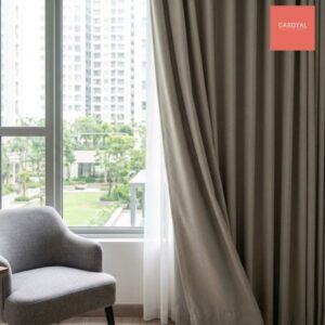 Rèm vải một màu cao cấp